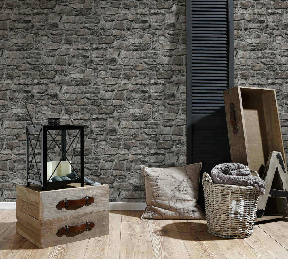 AS Creation Il Decoro 36370-4 | 363704 - Zwart