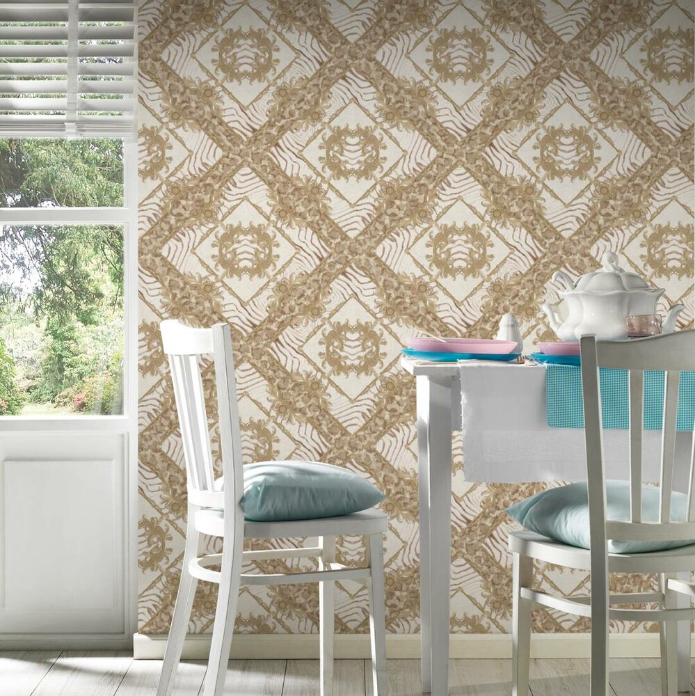 AS Creation Versace 3 34904-1 | 349041 - Beige / Wit