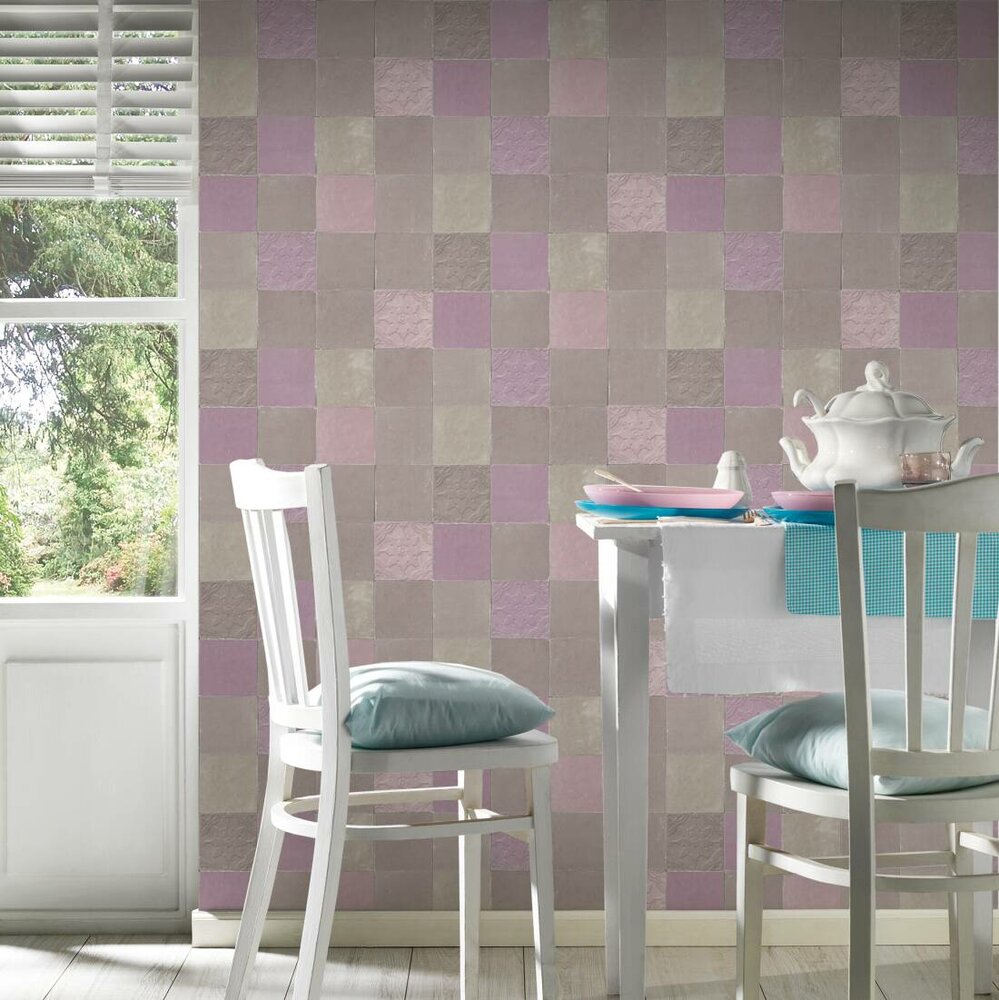 AS Creation New Walls 37406-2 | 374062 - Grijs / Paars