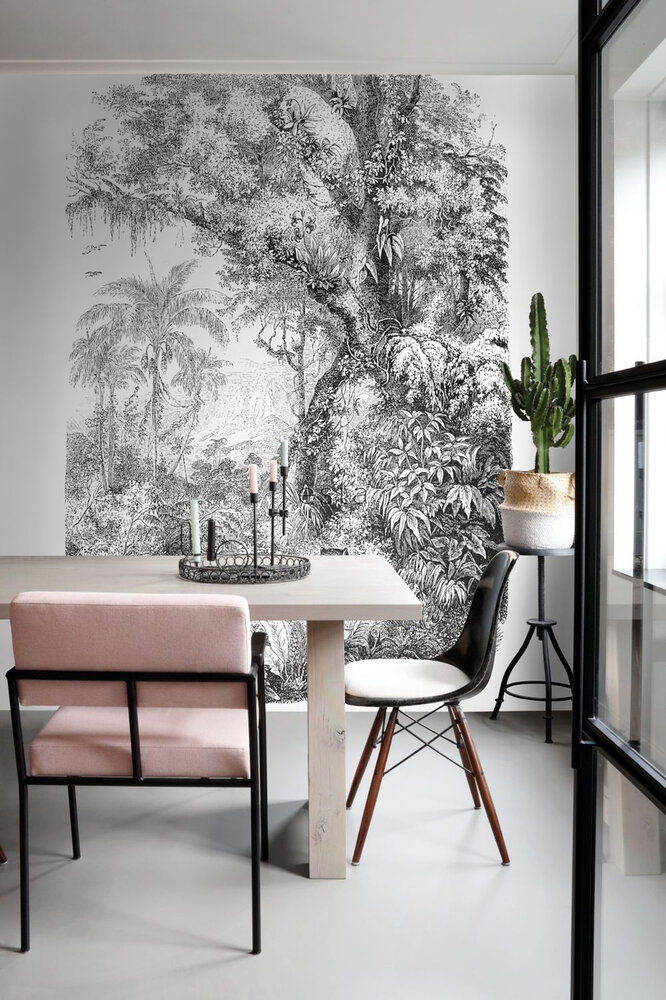 Esta Paradise 158945 (incl. Gratis Lijm*) - Zwart Wit