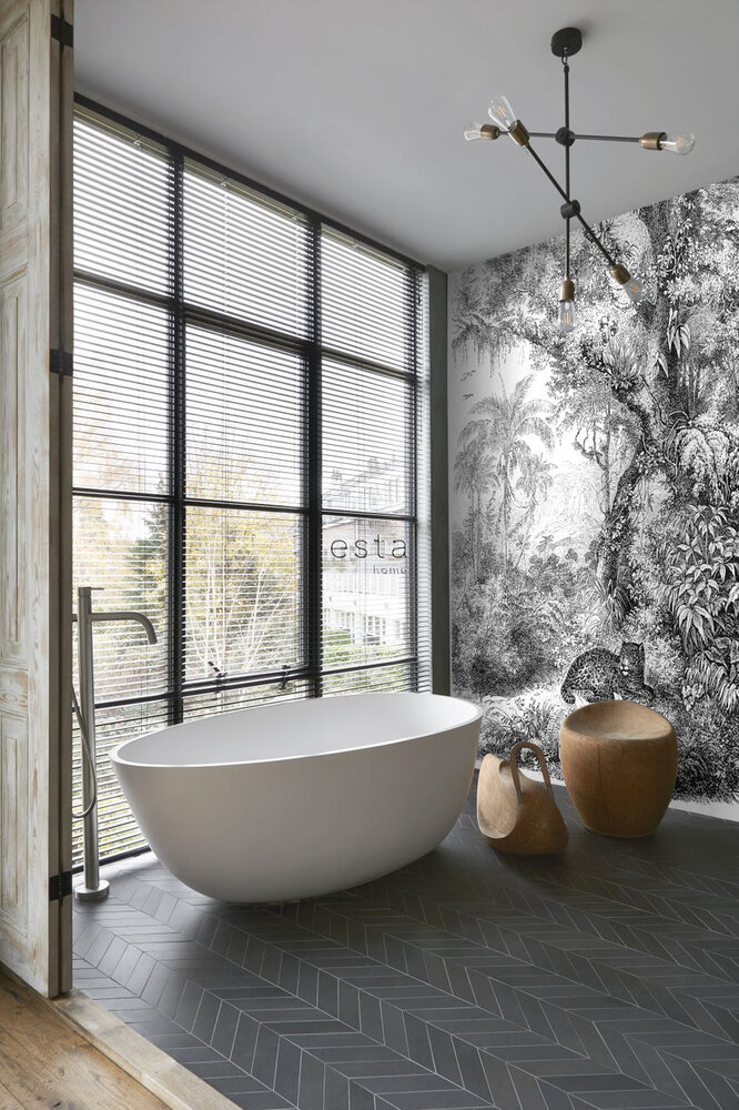 Esta Paradise 158945 (incl. Gratis Lijm*) - Zwart Wit