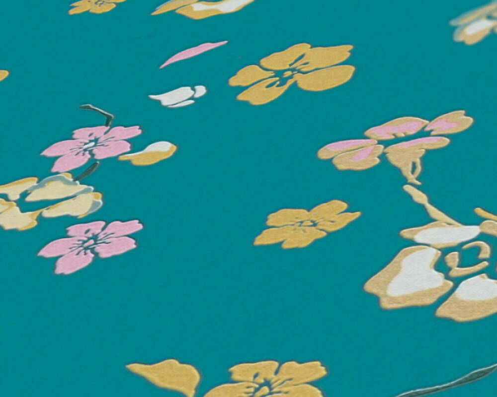 AS Creation House of Turnowsky 38907-2 - 389072 Blauw / Groen / Geel