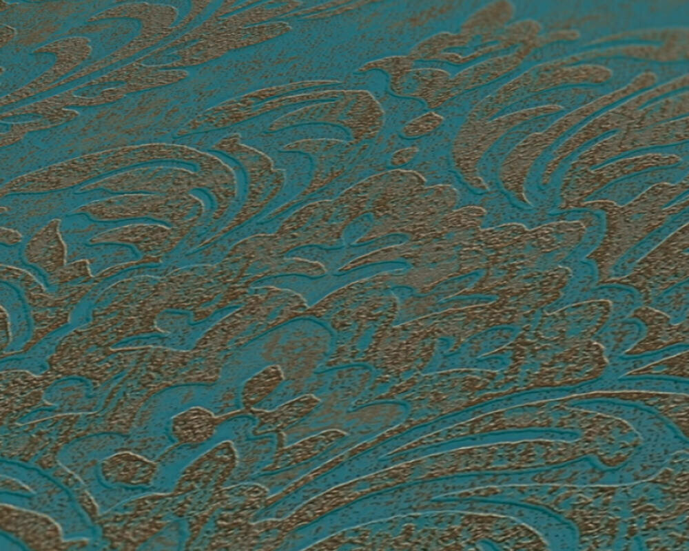 AS Creation Metropolitan Stories 3 - 39112-4 - 391124 Petrol / Goud