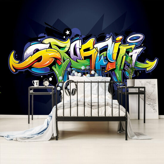 FBK Graffiti Fotobehang 1509