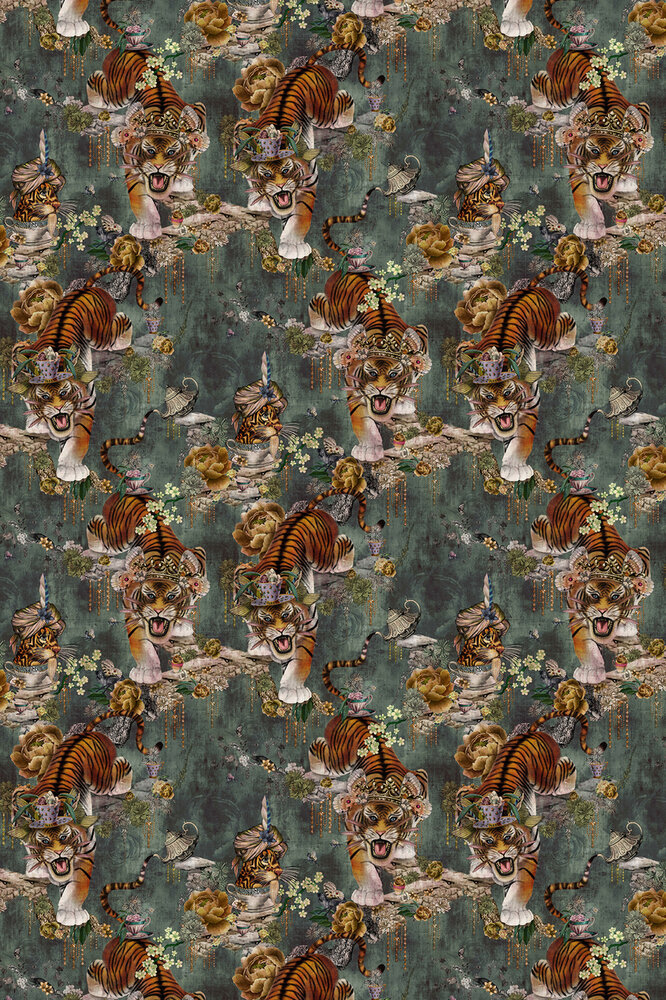 Santorus II Santorus Tiger's Teatime Moss WP130445 (*incl. Gratis Lijm*)