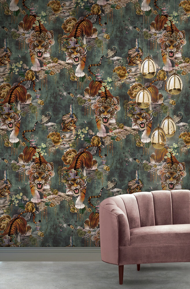Santorus II Santorus Tiger's Teatime Moss WP130445 (*incl. Gratis Lijm*)