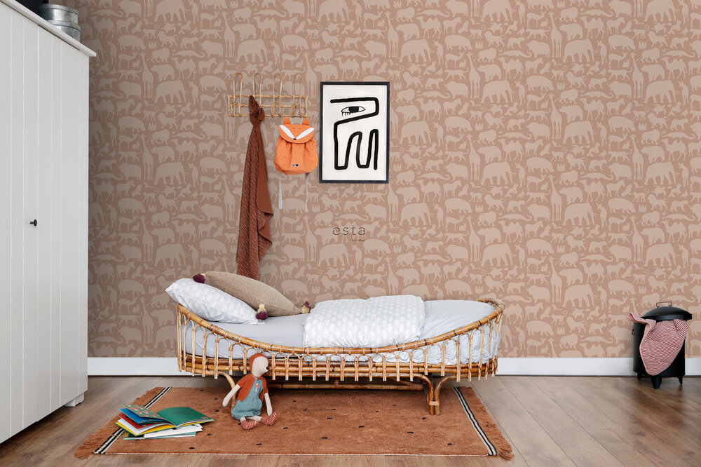 Esta Home Dieren 139356 (incl. Gratis Lijm*) Terracotta