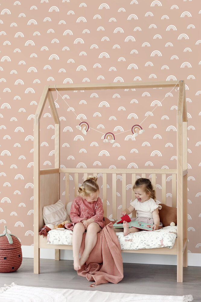 Esta Home Regenboogjes 139436 (incl. Gratis Lijm*) Terracotta Roze