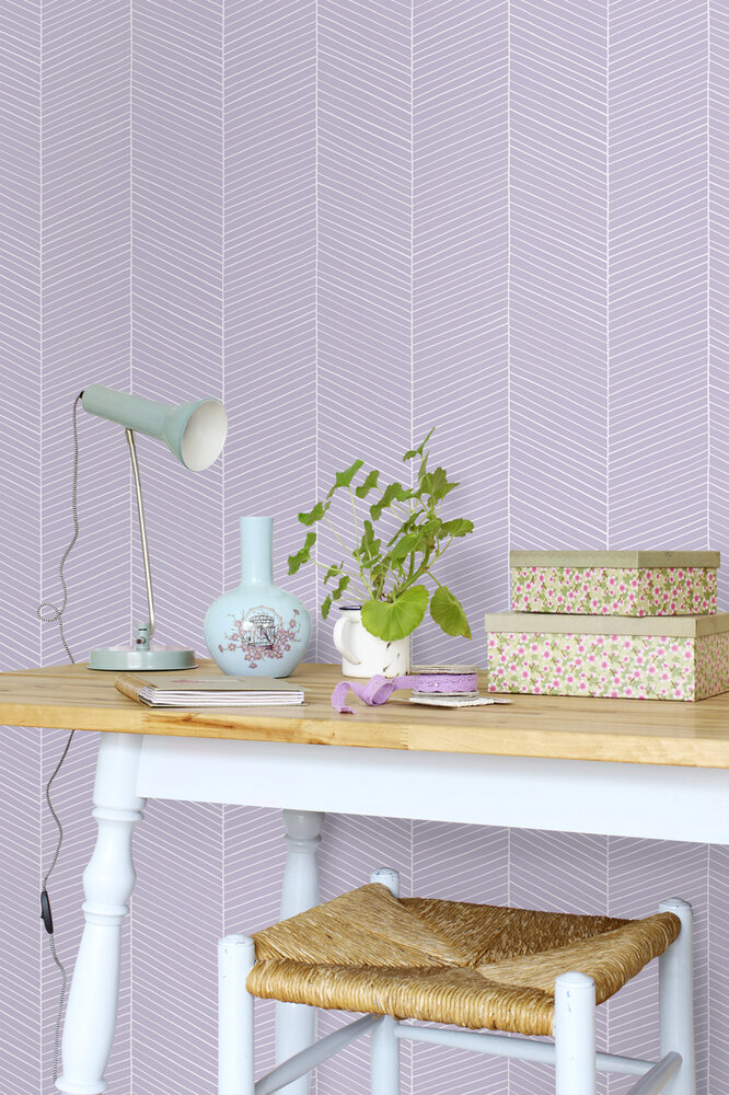 Esta Home Visgraat 139451 (incl. Gratis Lijm*) Paars