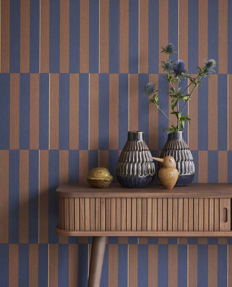 Eijffinger Revive 333622 (incl. Gratis Lijm*) Blauw