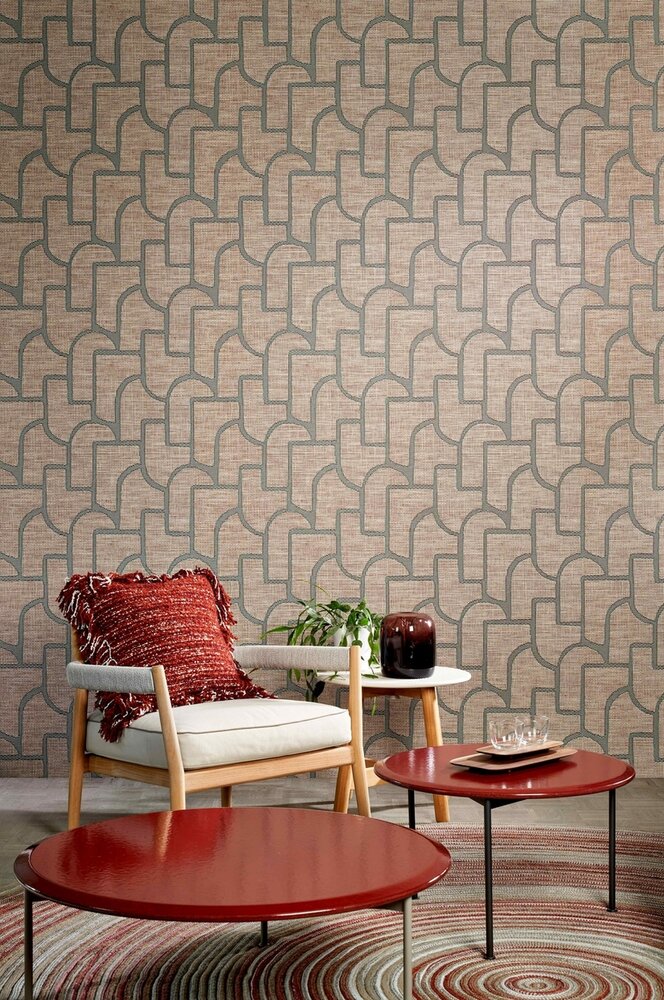 Arte Essentials Totem ESPARTO IBERICO 18912 Groen/Beige (incl. Gratis Lijm*)