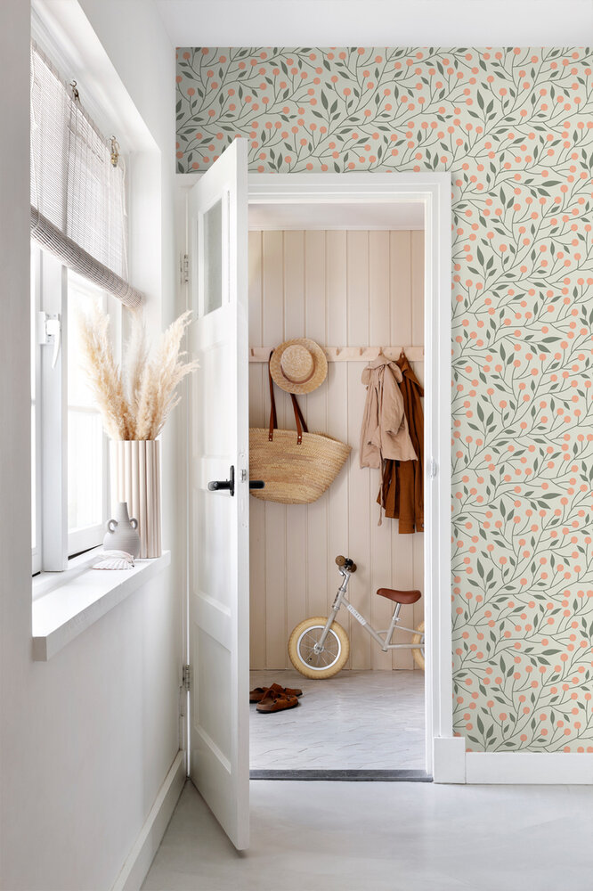 Esta Home Bloom Roze Groen 139659 (incl. Gratis Lijm*)