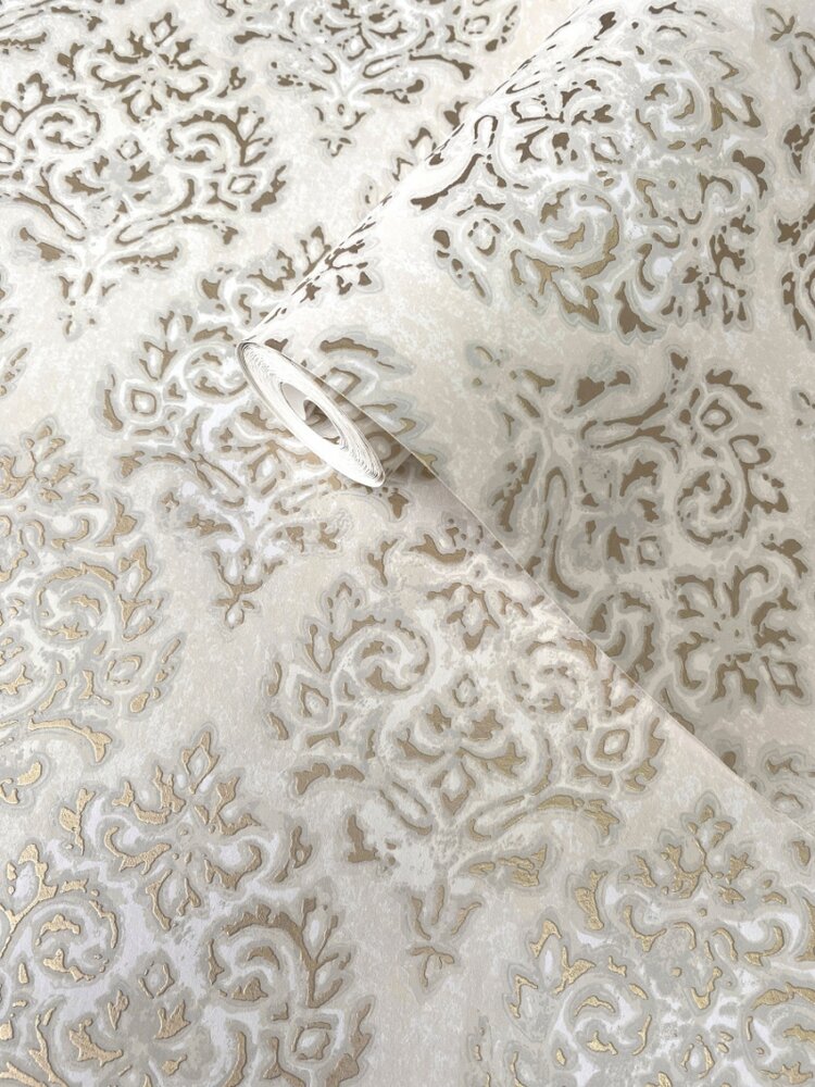 Noordwand Lustre MT2020 Cr&egrave;me / Goud Metallic