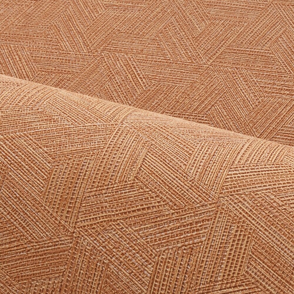Casamance Nature Précieuse - Textures (incl. Gratis Lijm**) 76480406 - Oranje