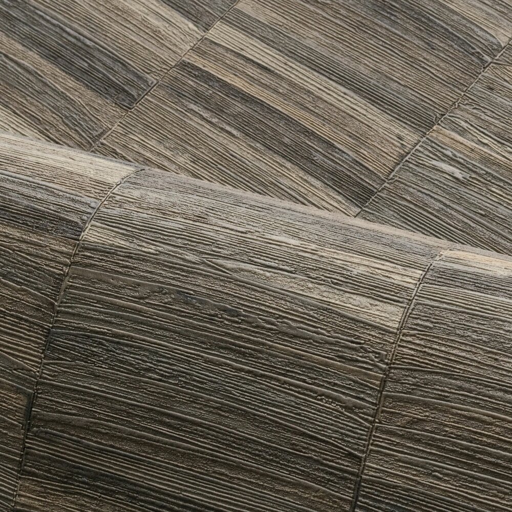 Casamance Nature Précieuse - Textures (incl. Gratis Lijm**) 76501732 - Grijs