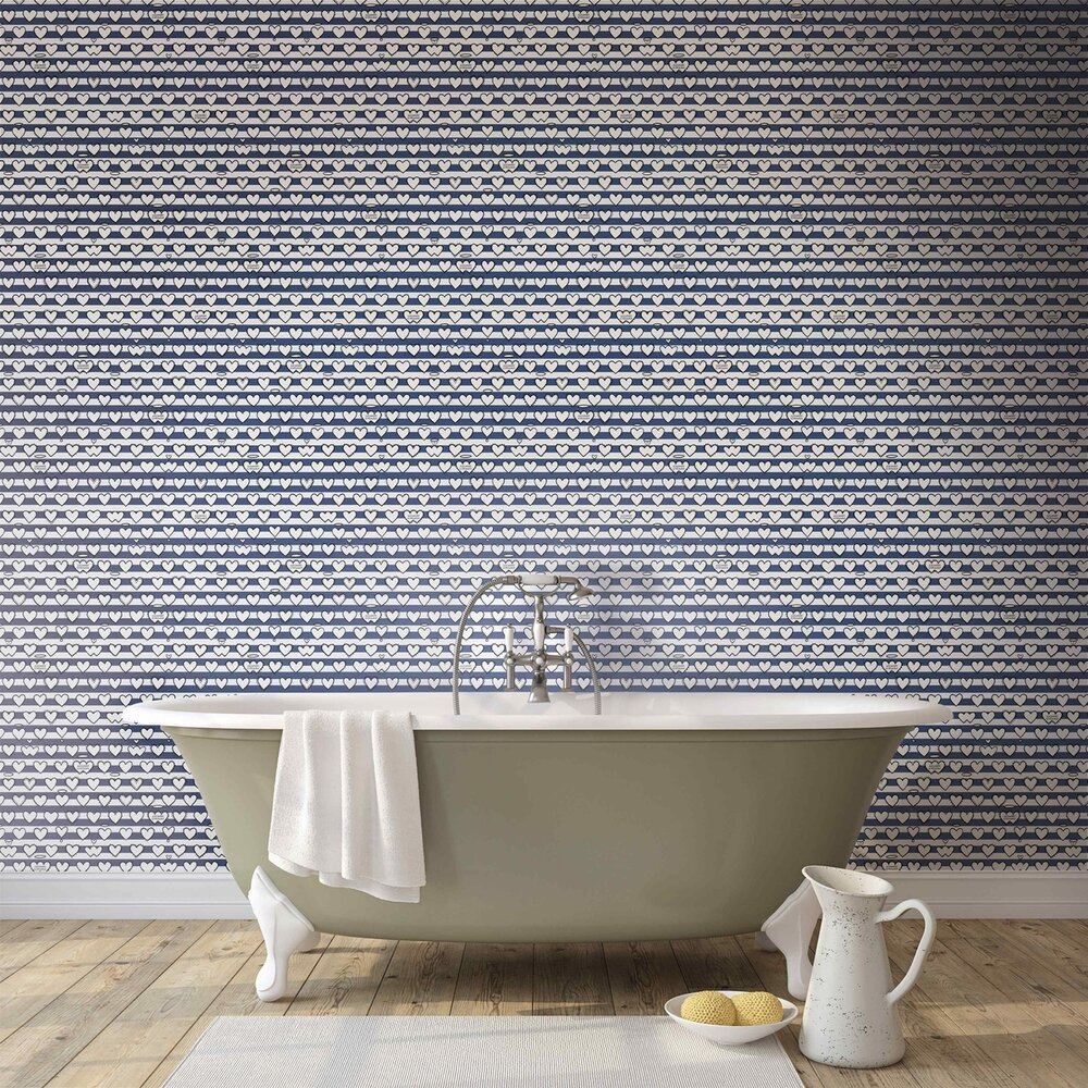 HookedOnWalls ENRIQUEZLAND RIGHE CUORI 25504 (incl. Gratis Lijm*)