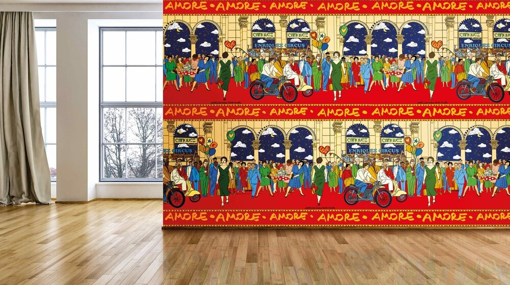 HookedOnWalls ENRIQUEZLAND MILANO 25520 (incl. Gratis Lijm*)