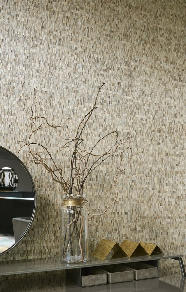 Arte ALL NATURALS FRINGE 40321A Beige / Zilver (incl. Gratis Lijm*)