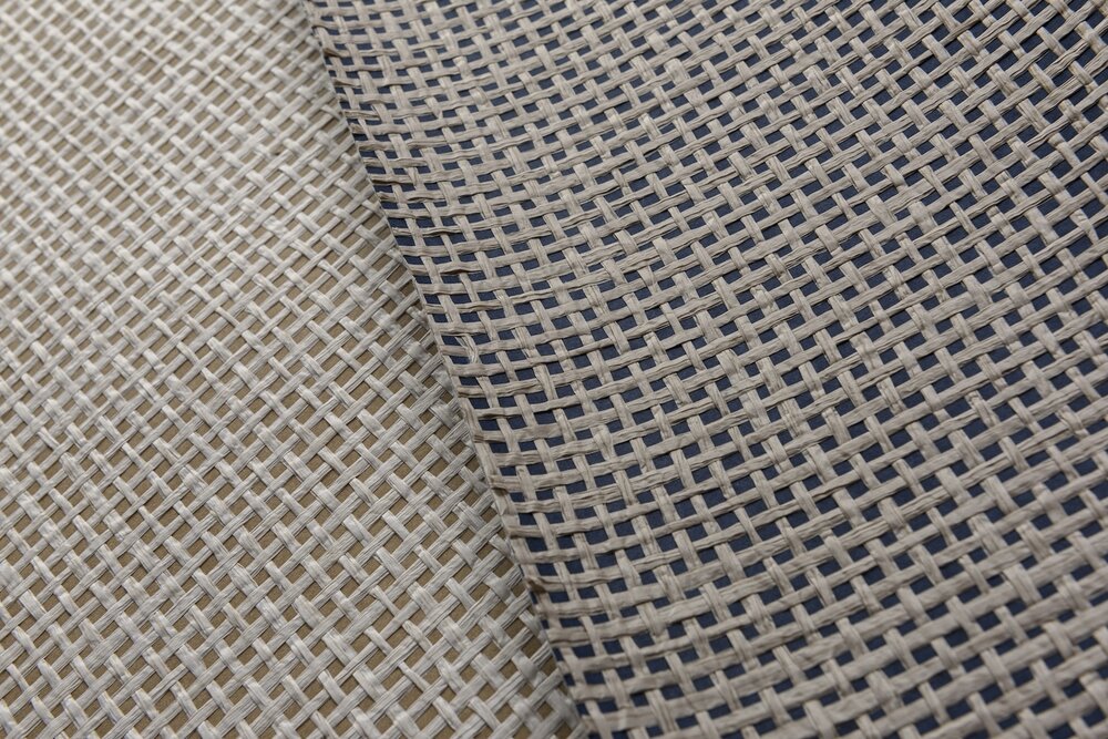 Arte ALL NATURALS WAFFLE WEAVE 85532A Blauw / Grijs (incl. Gratis Lijm*)