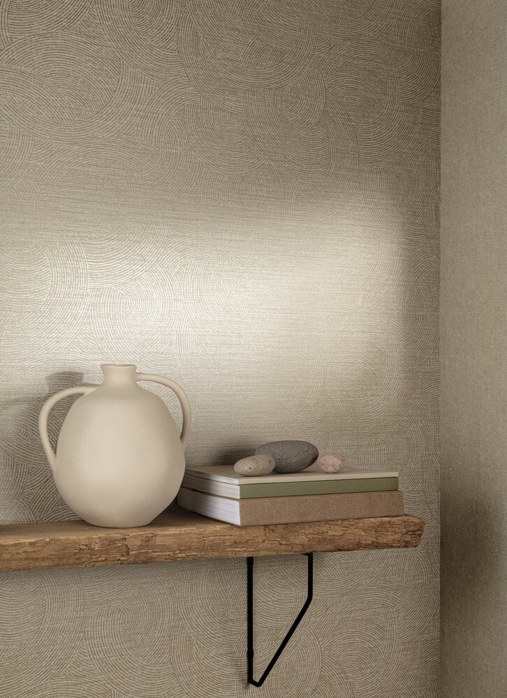 HookedOnWalls BLOMKVIST OSKAR 29152 Beige (incl. Gratis Lijm*)