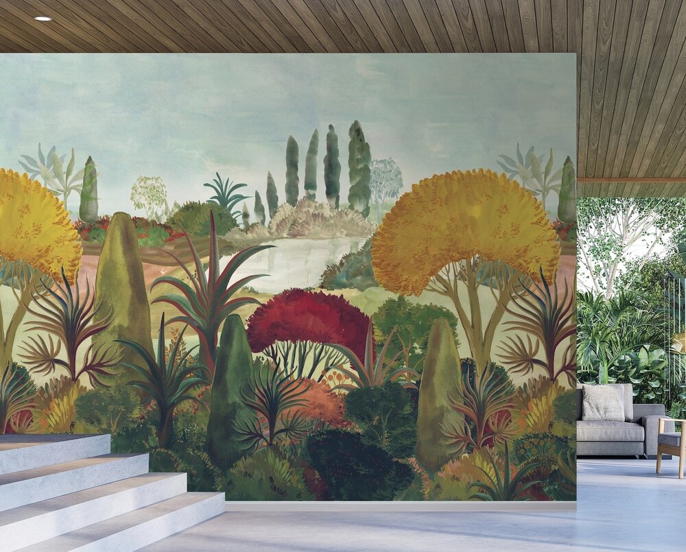 HookedOnWalls MARTA CORTESE BOTANICAL LANDSCAPE 37871 Multicolour (incl. Gratis Lijm*)