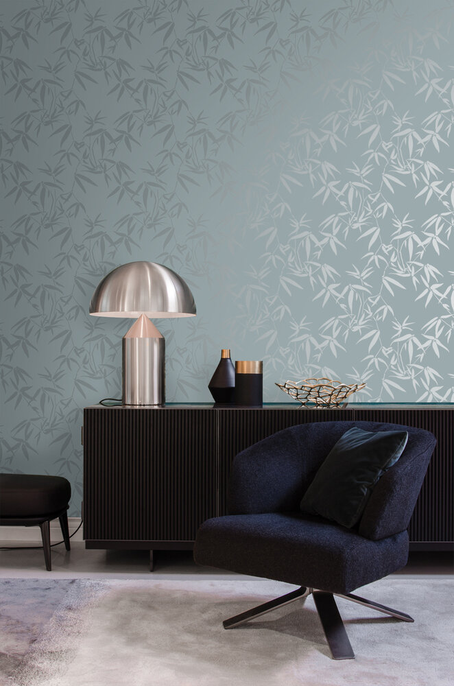 Origin Wallcoverings City Chic (incl. Gratis Lijm*) 347737 - Blauw