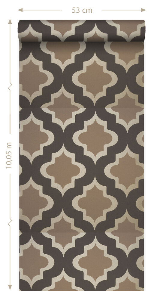 Origin Wallcoverings Couture (incl. Gratis Lijm*) 307102 - Geel