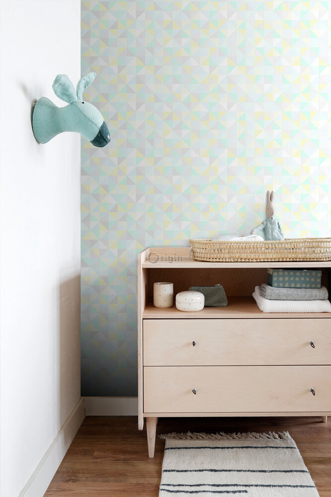 Origin Wallcoverings Hide &amp; Seek (incl. Gratis Lijm*) 337207 - Geel