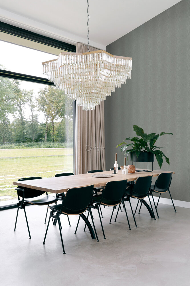 Origin Wallcoverings Luxury Skins (incl. Gratis Lijm*) 347769 - Grijs / Bruin / Beige