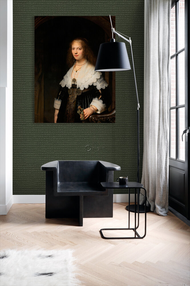 Origin Wallcoverings Luxury Skins (incl. Gratis Lijm*) 347781 - Groen