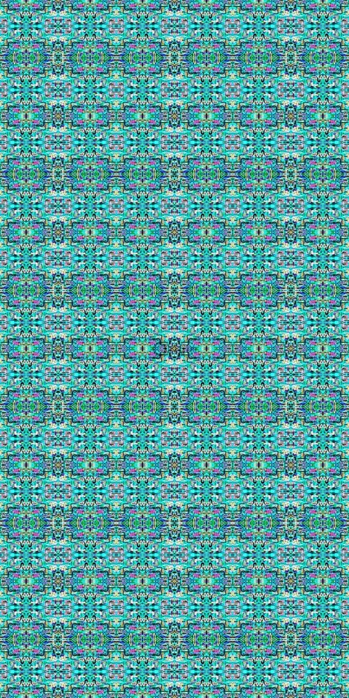 Origin Wallcoverings Mariska Meijers (incl. Gratis Lijm*) 356901 - Blauw / Groen
