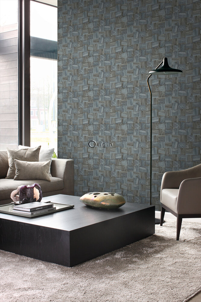 Origin Wallcoverings Mati&egrave;res (incl. Gratis Lijm*) 347514 - Grijs