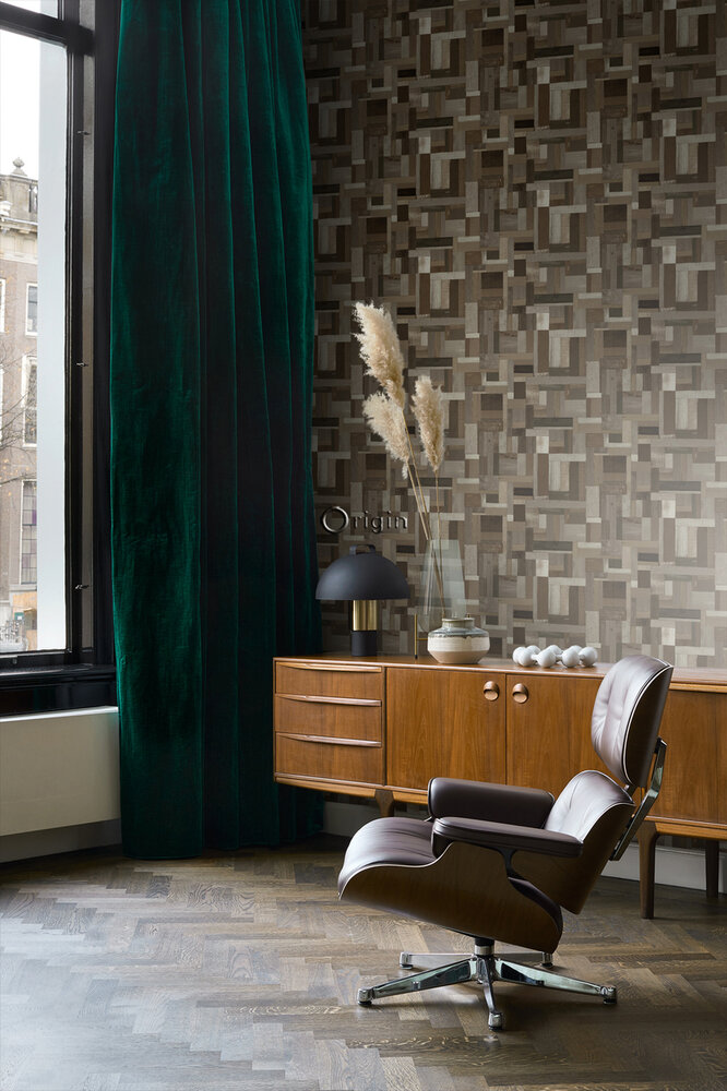 Origin Wallcoverings Mati&egrave;res (incl. Gratis Lijm*) 337221 - Bruin