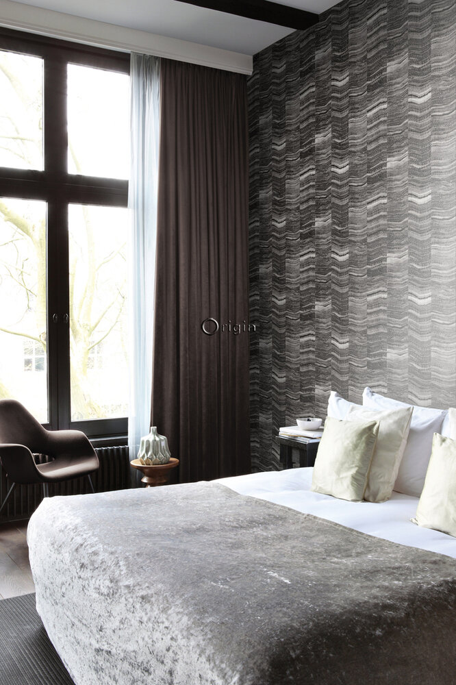Origin Wallcoverings Mati&egrave;res (incl. Gratis Lijm*) 337250 - Zwart