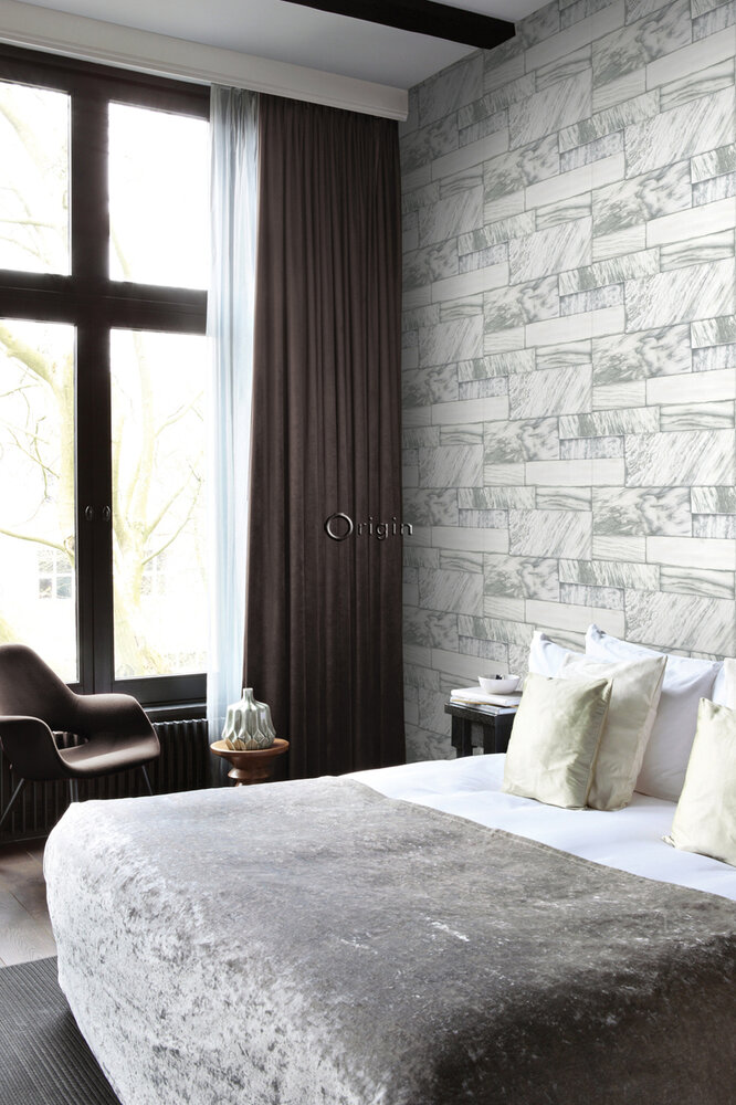 Origin Wallcoverings Mati&egrave;res (incl. Gratis Lijm*) 337254 - Wit