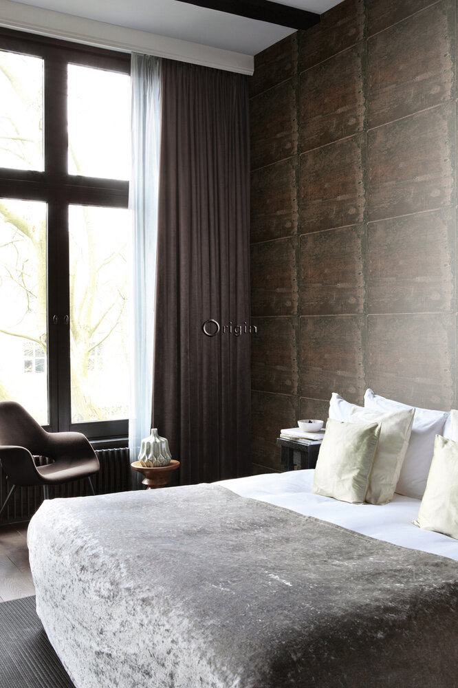 Origin Wallcoverings Mati&egrave;res (incl. Gratis Lijm*) 337231 - Bruin