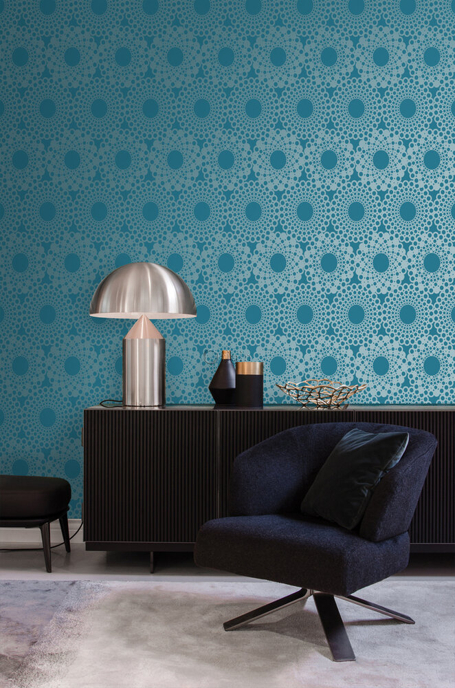 Origin Wallcoverings Ouverture (incl. Gratis Lijm*) 345936 - Blauw