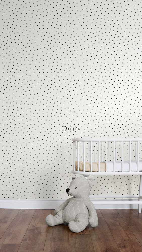 Origin Wallcoverings Precious (incl. Gratis Lijm*) 347699 - Zwart / Wit
