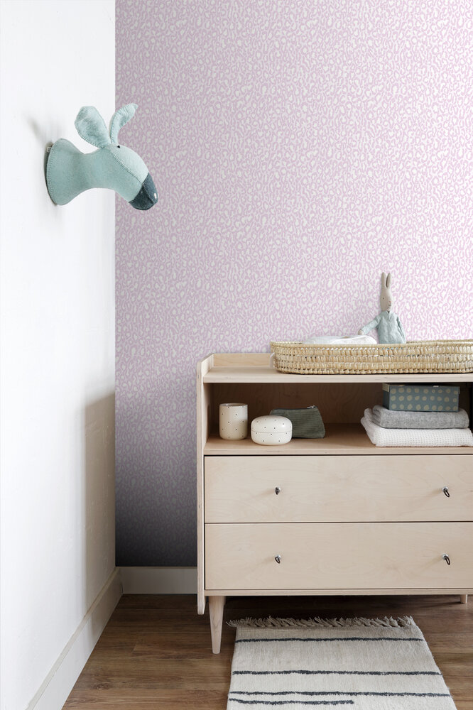 Origin Wallcoverings Upstairs Downstairs (incl. Gratis Lijm*) 346813 - Roze