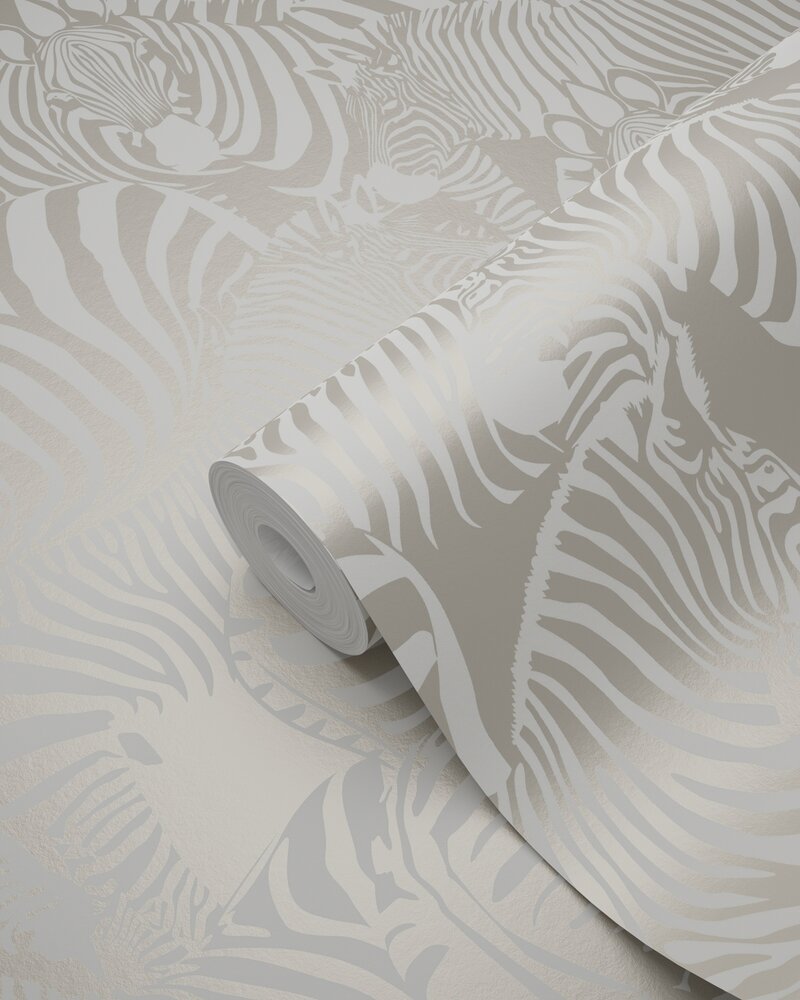 Origin Wallcoverings Upstairs Downstairs (incl. Gratis Lijm*) 346837 - Grijs