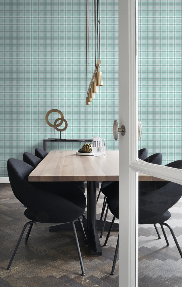 Origin Wallcoverings Wunderkammer (incl. Gratis Lijm*) 347469 - Blauw / Groen