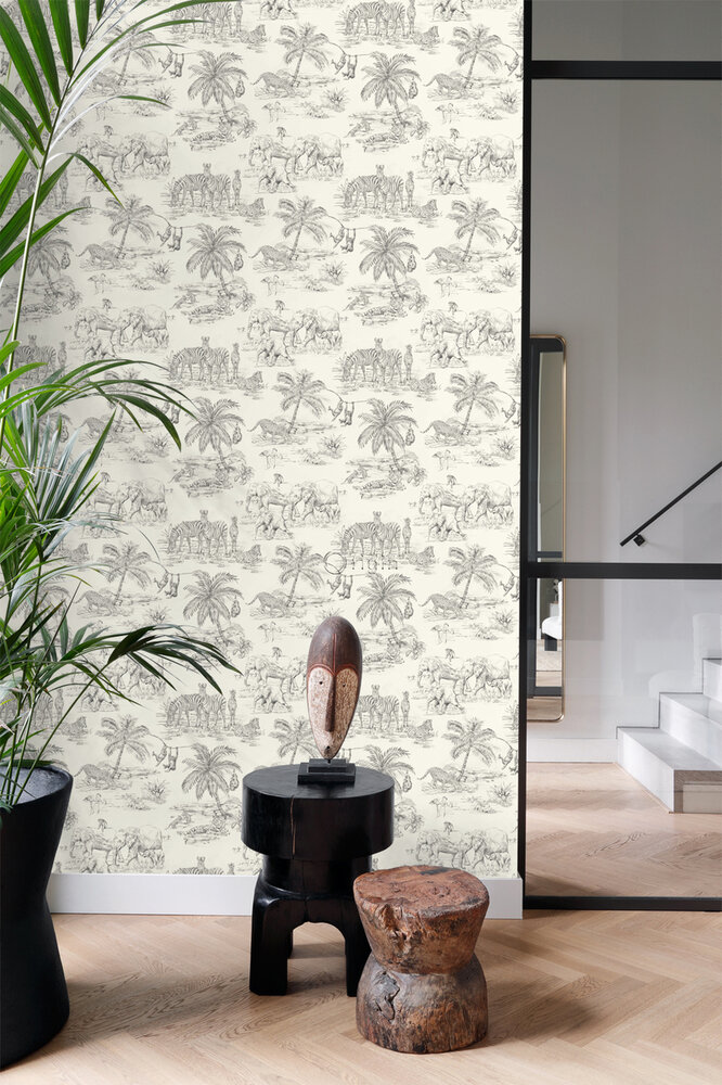 Origin Wallcoverings Wunderkammer (incl. Gratis Lijm*) 347442 - Beige