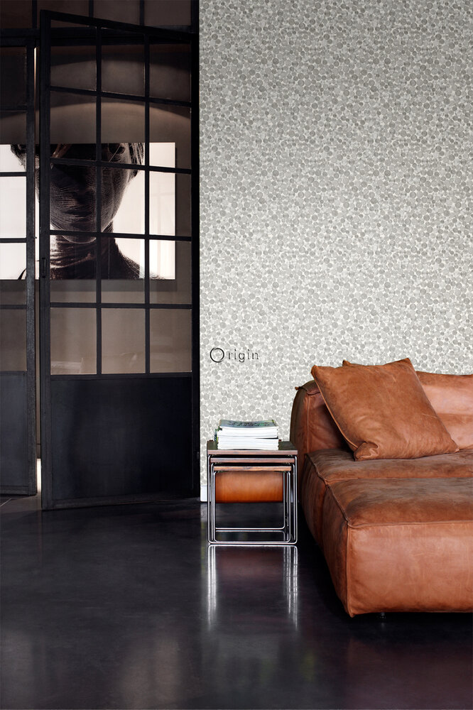 Origin Wallcoverings Wunderkammer (incl. Gratis Lijm*) 347459 - Wit / Grijs