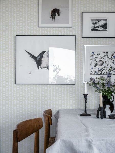 Dutch Wall Decor Gammalsvenska Klassiker 527-01 (incl. Gratis Lijm*) Wit