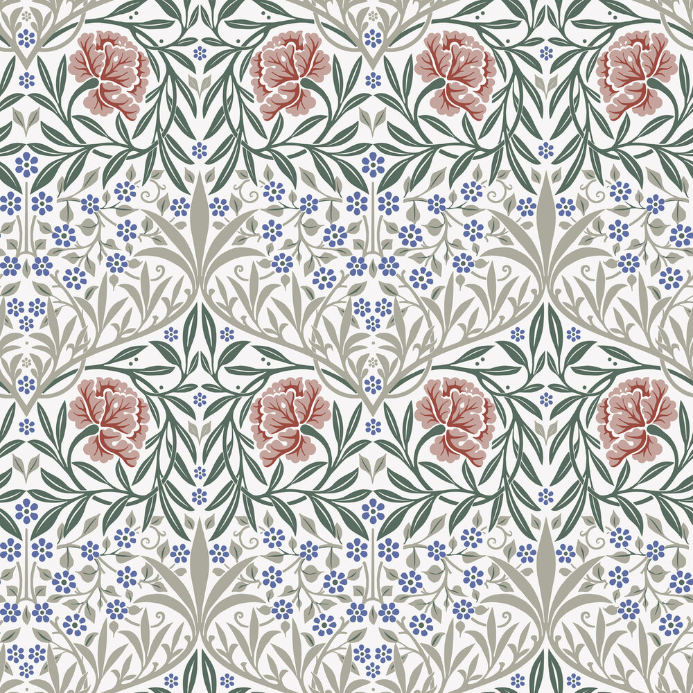 Dutch First Class Hidden Treasures 2 82044 - Roze / groen Behang