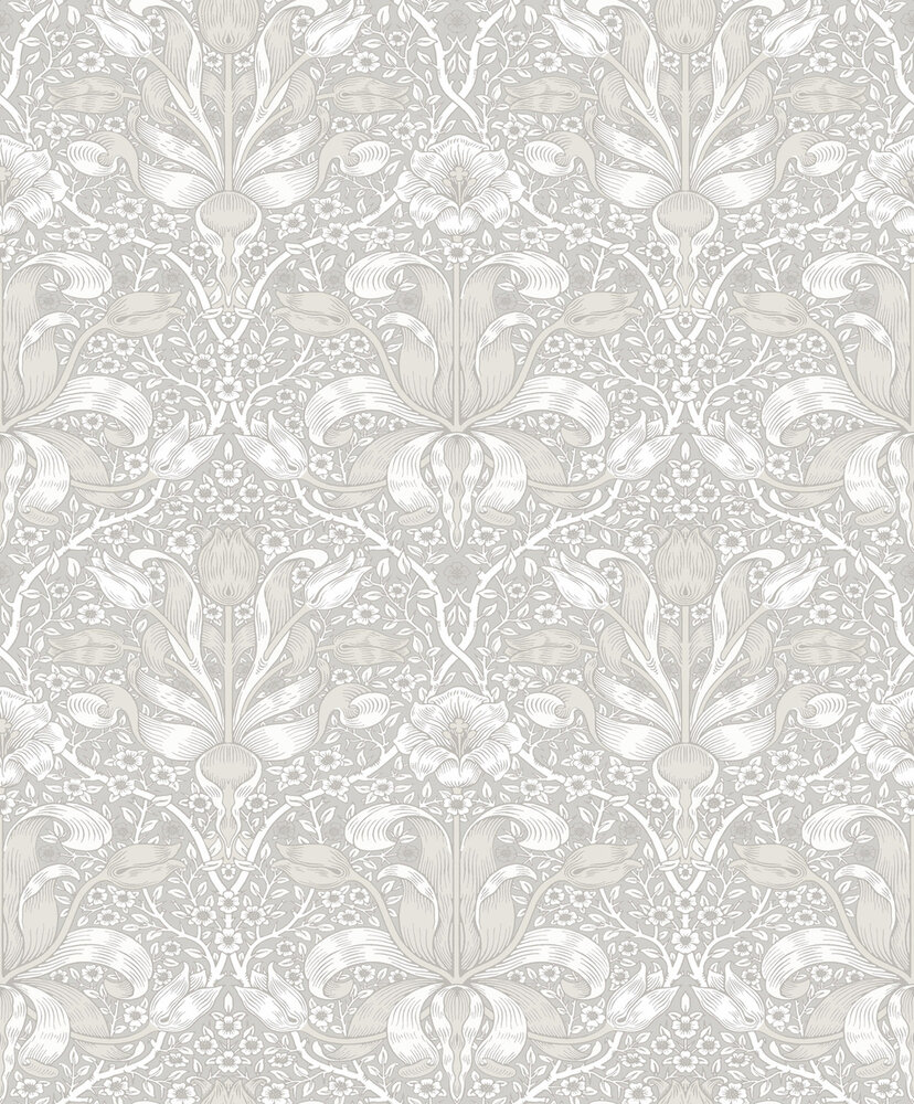 Dutch First Class Hidden Treasures 2 82065 - Wit / grijs Behang