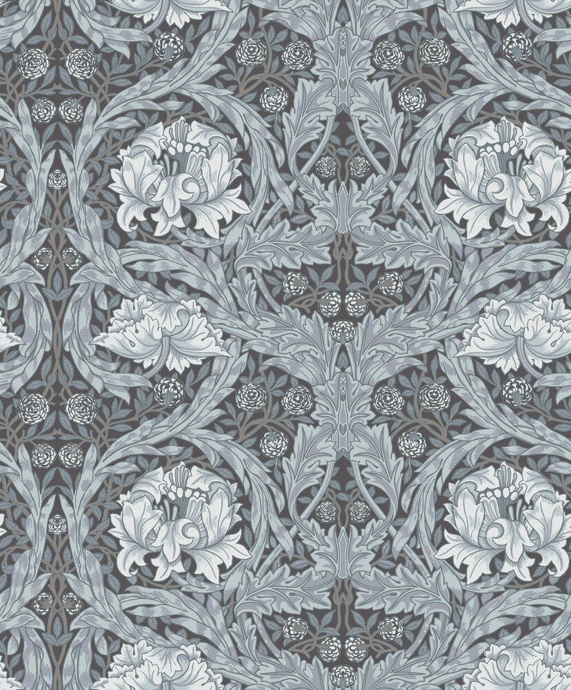 Dutch First Class Hidden Treasures 2 82074 - Blauw Behang
