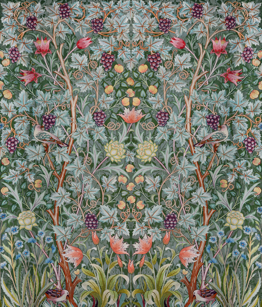 Dutch First Class Hidden Treasures 2 HT84001 - Multicolours Behang