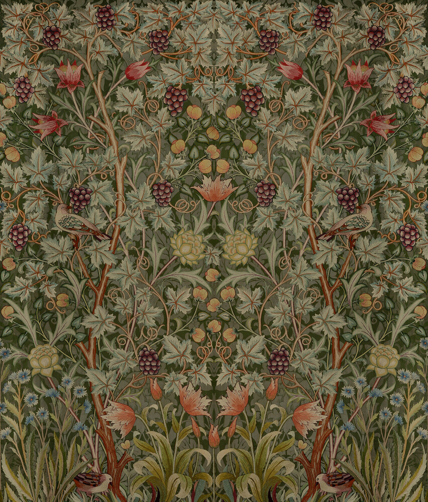 Dutch First Class Hidden Treasures 2 HT84003 - Multicolours Behang