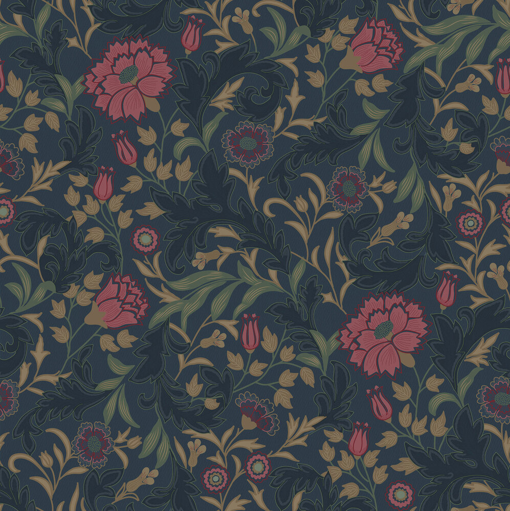 Dutch First Class Eleganza 36304 - Donkerblauw Behang